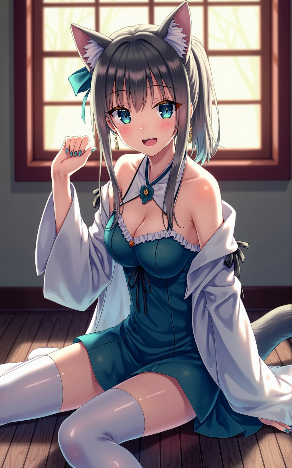 かわいい猫娘