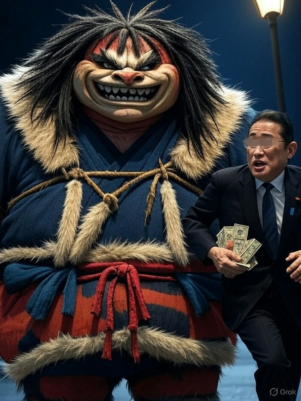なまはげ「わ゛り゛ぃ゛お偉いさんはイ゛ネ゛ェ゛ガァ゛ー！！」