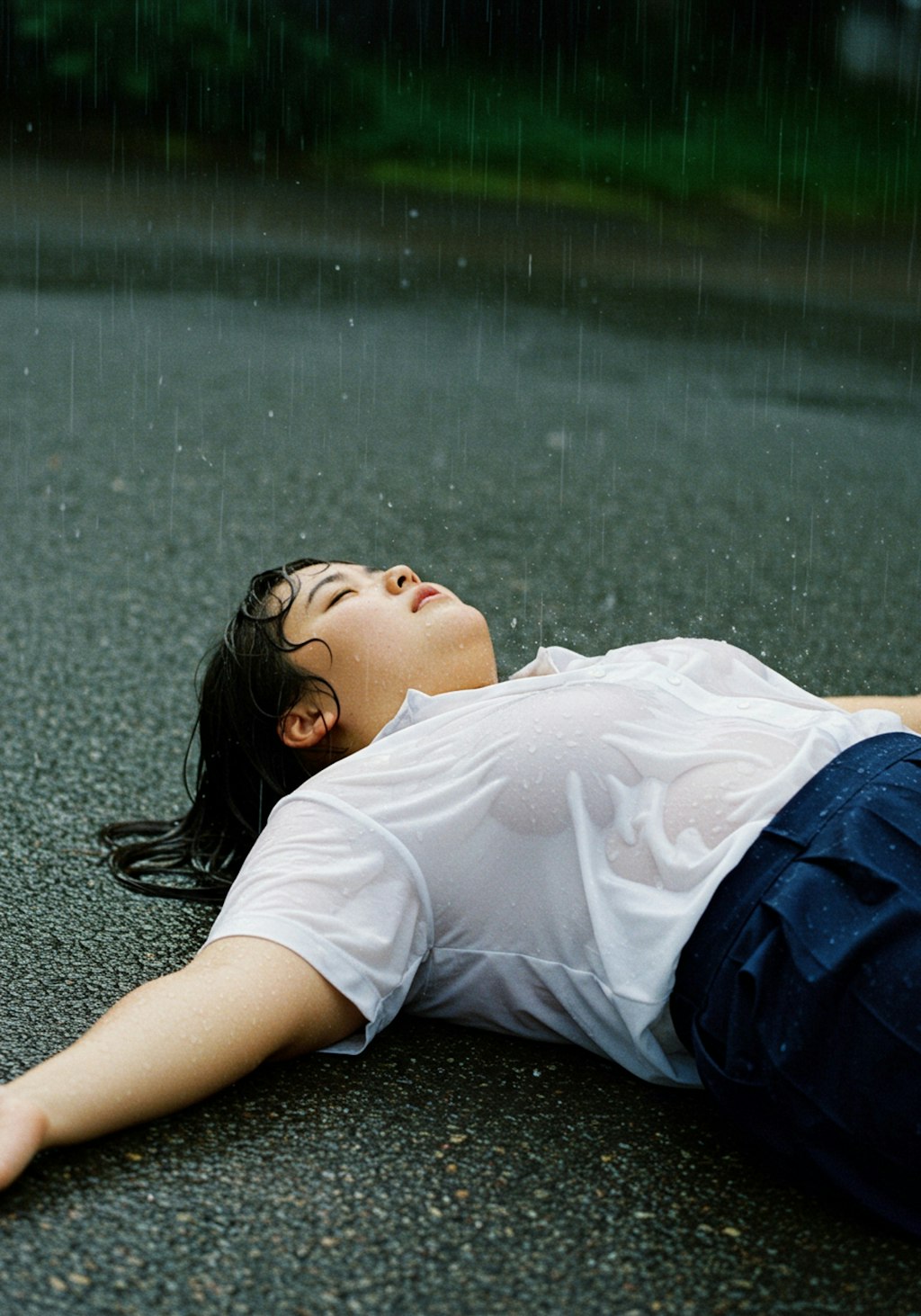 恵みの雨。