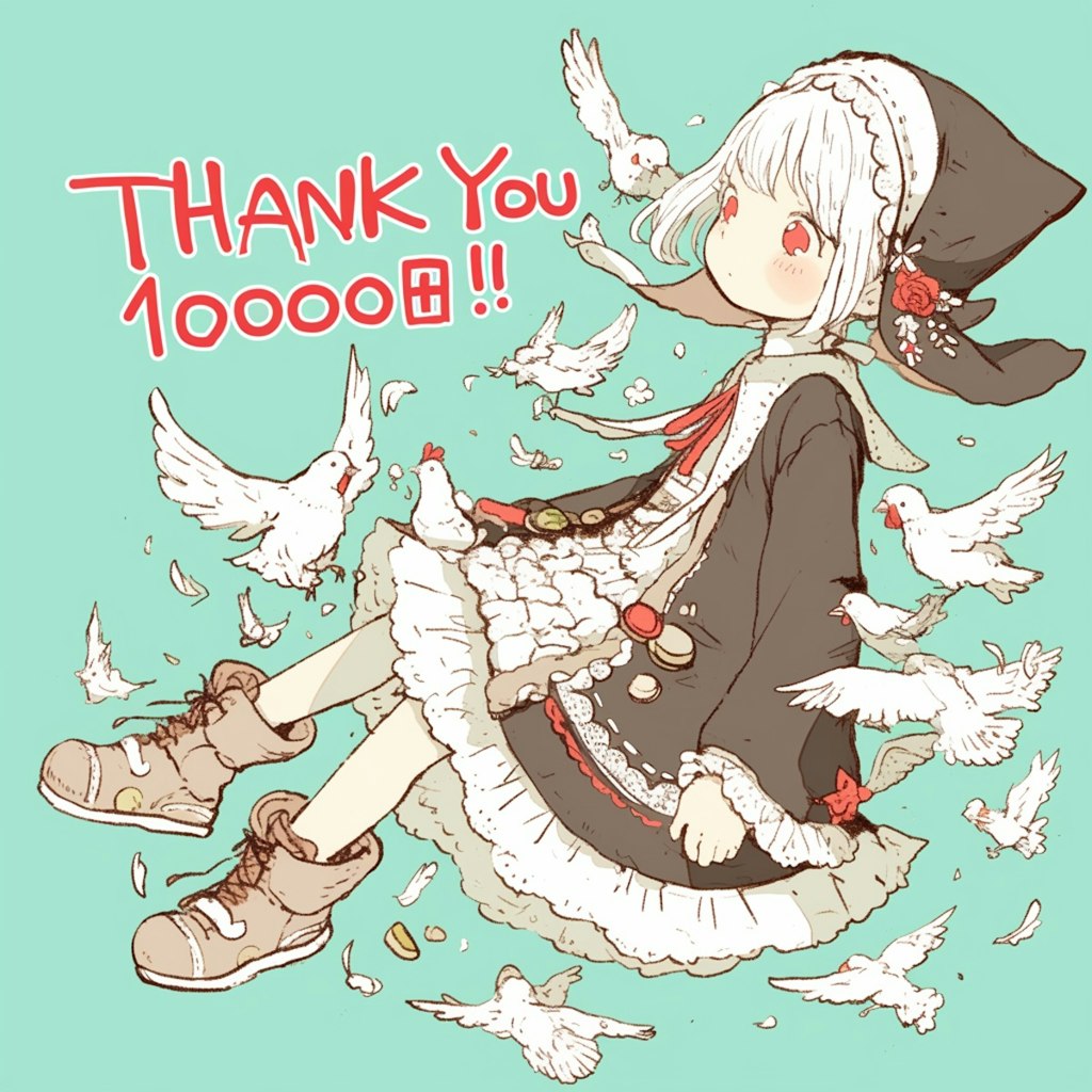 Thank you!! 100,000 likes!!