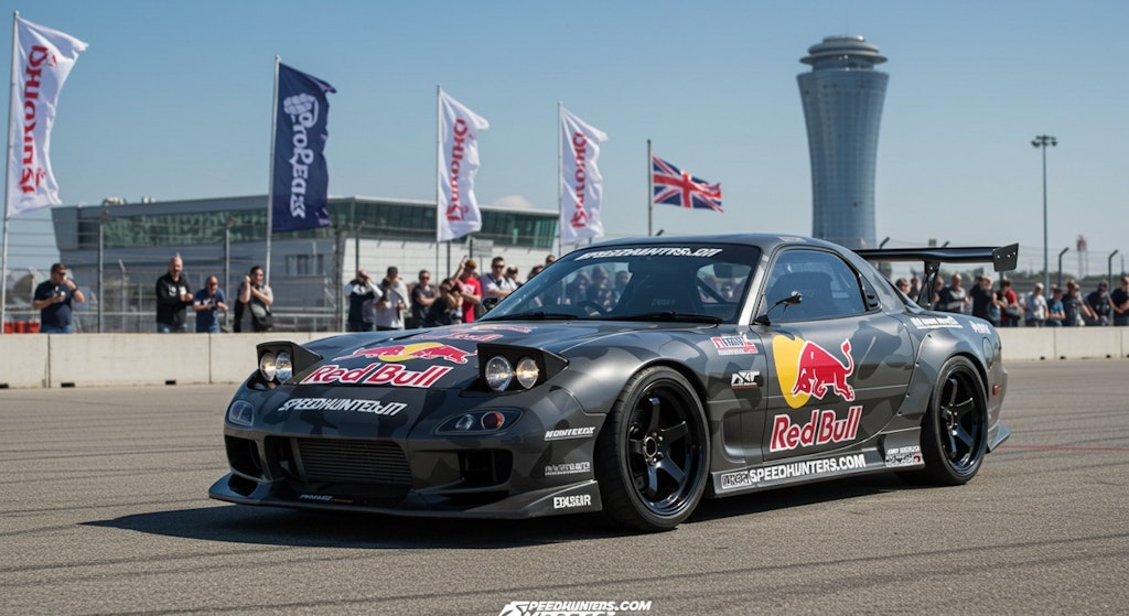レッドブルFD3Sのドリ車