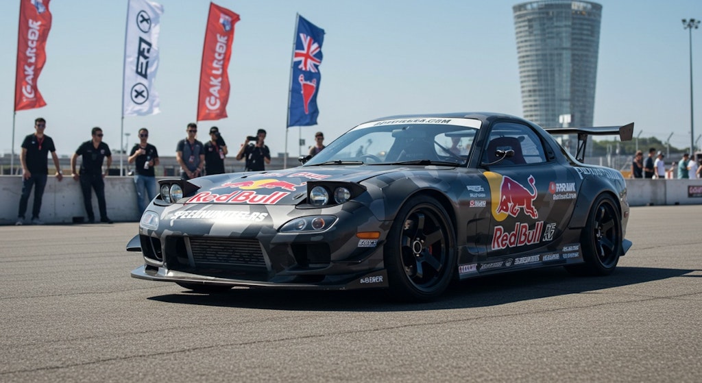 レッドブルFD3Sのドリ車