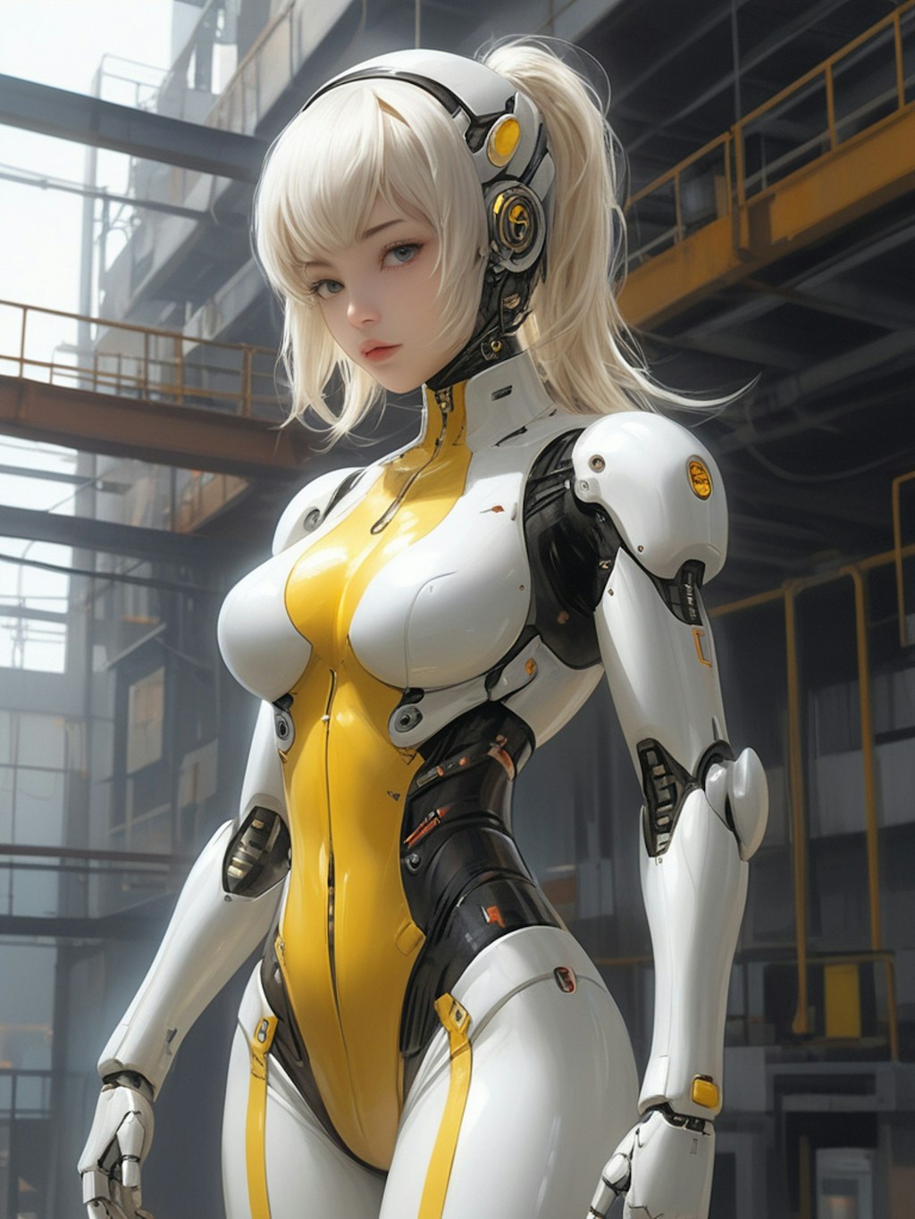 cosmic android girl