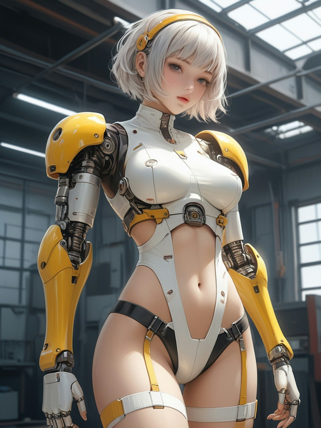 cosmic android girl