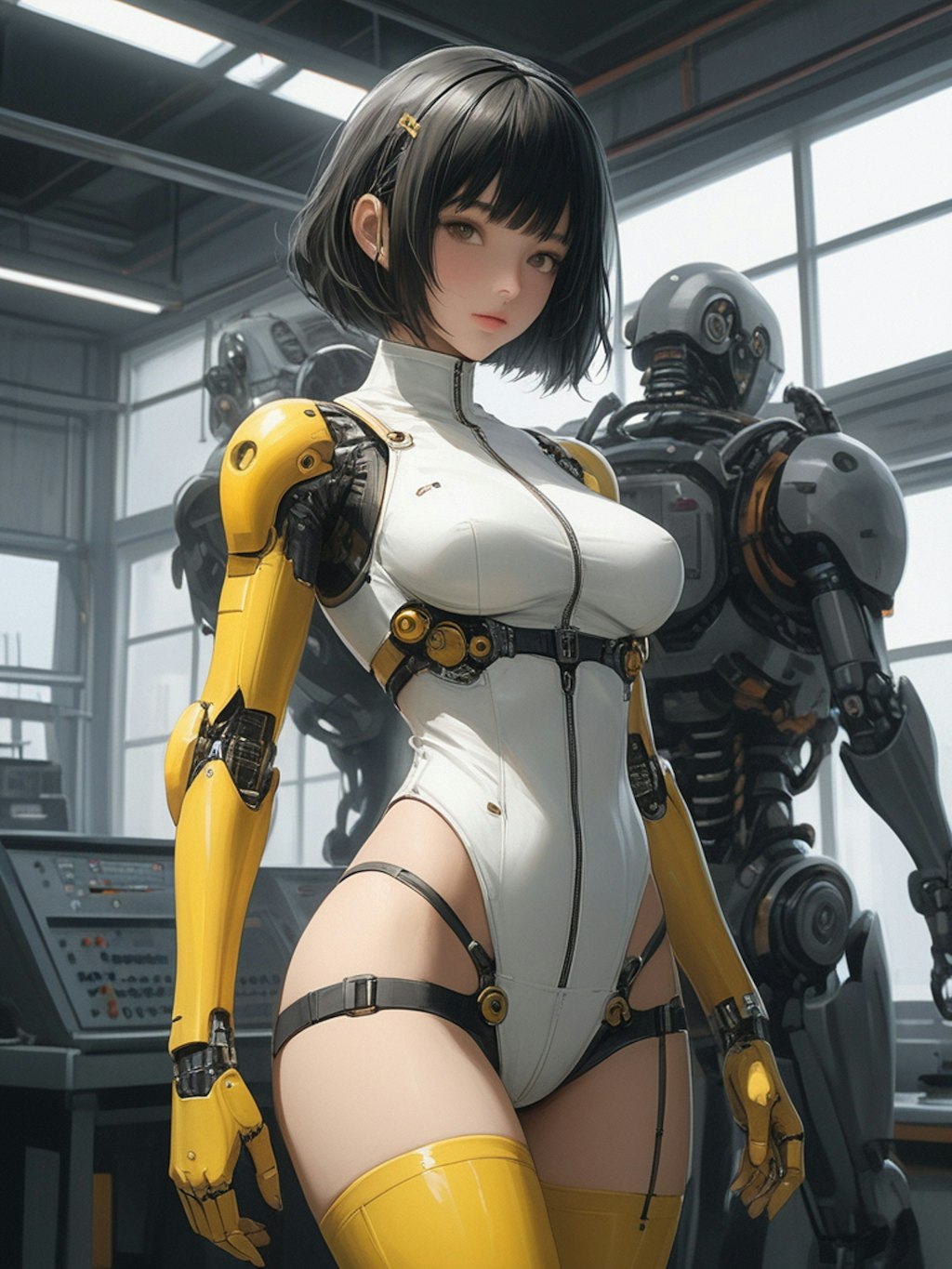 cosmic android girl