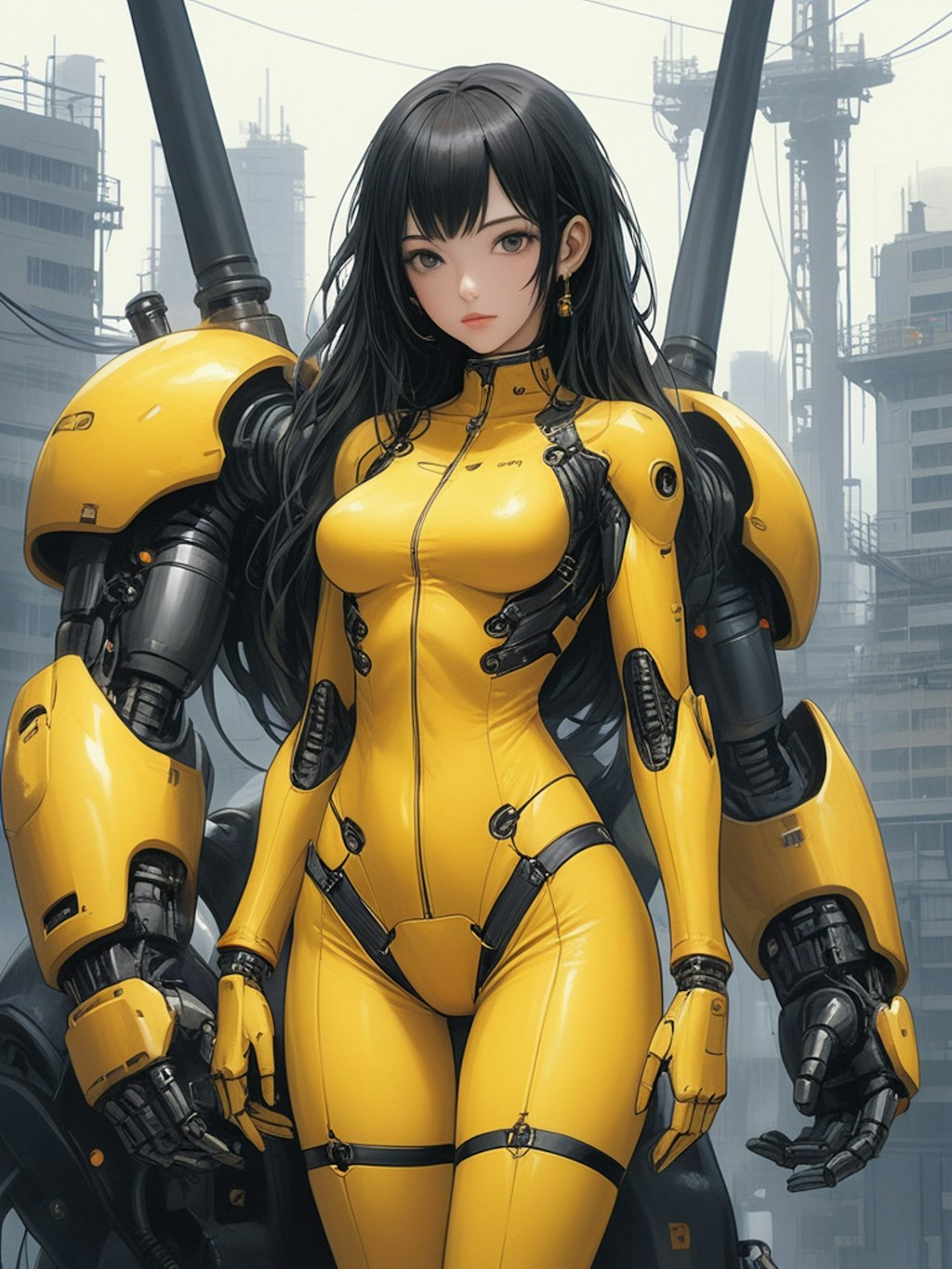 cosmic android girl