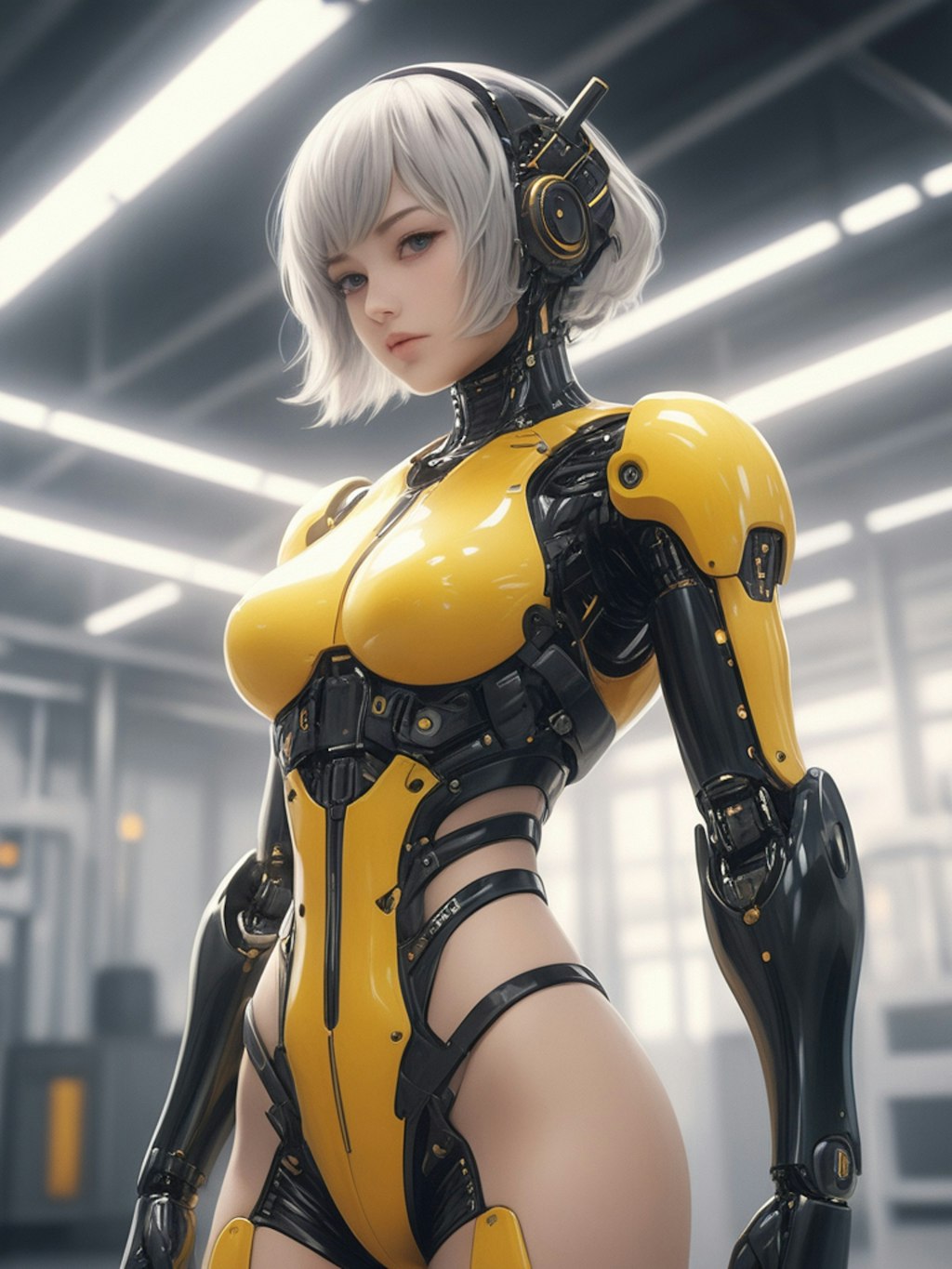 cosmic android girl