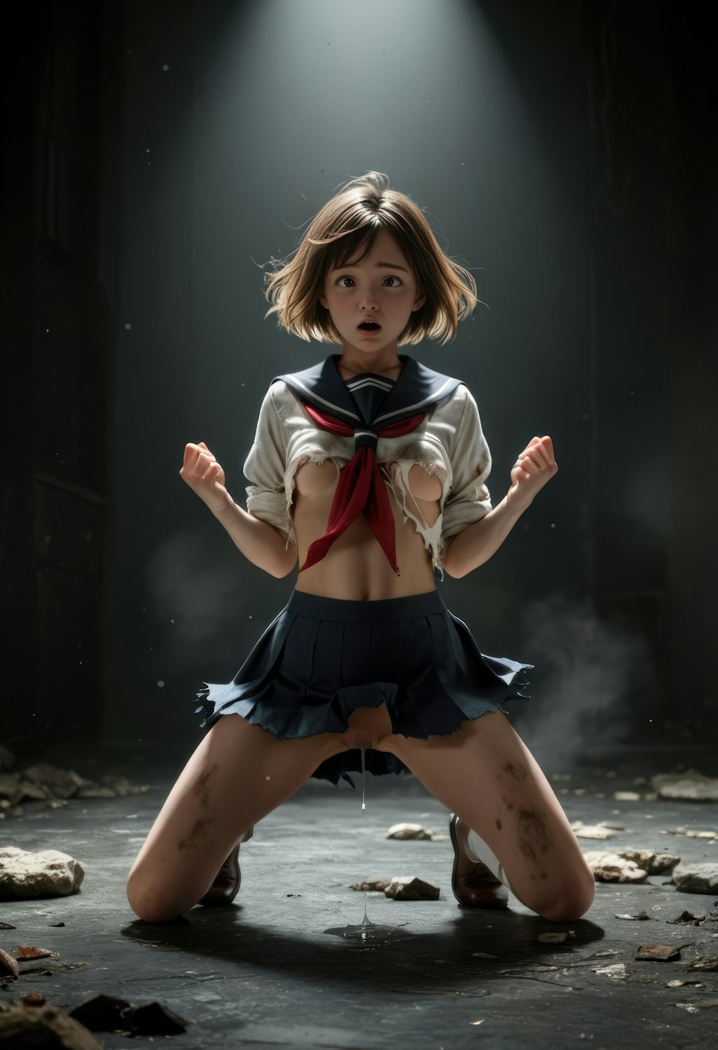 何かが出ちゃうサバイバルホラー ①