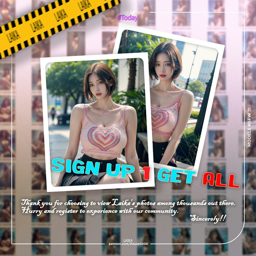 AI Girl Vol 551 | Pink camisole