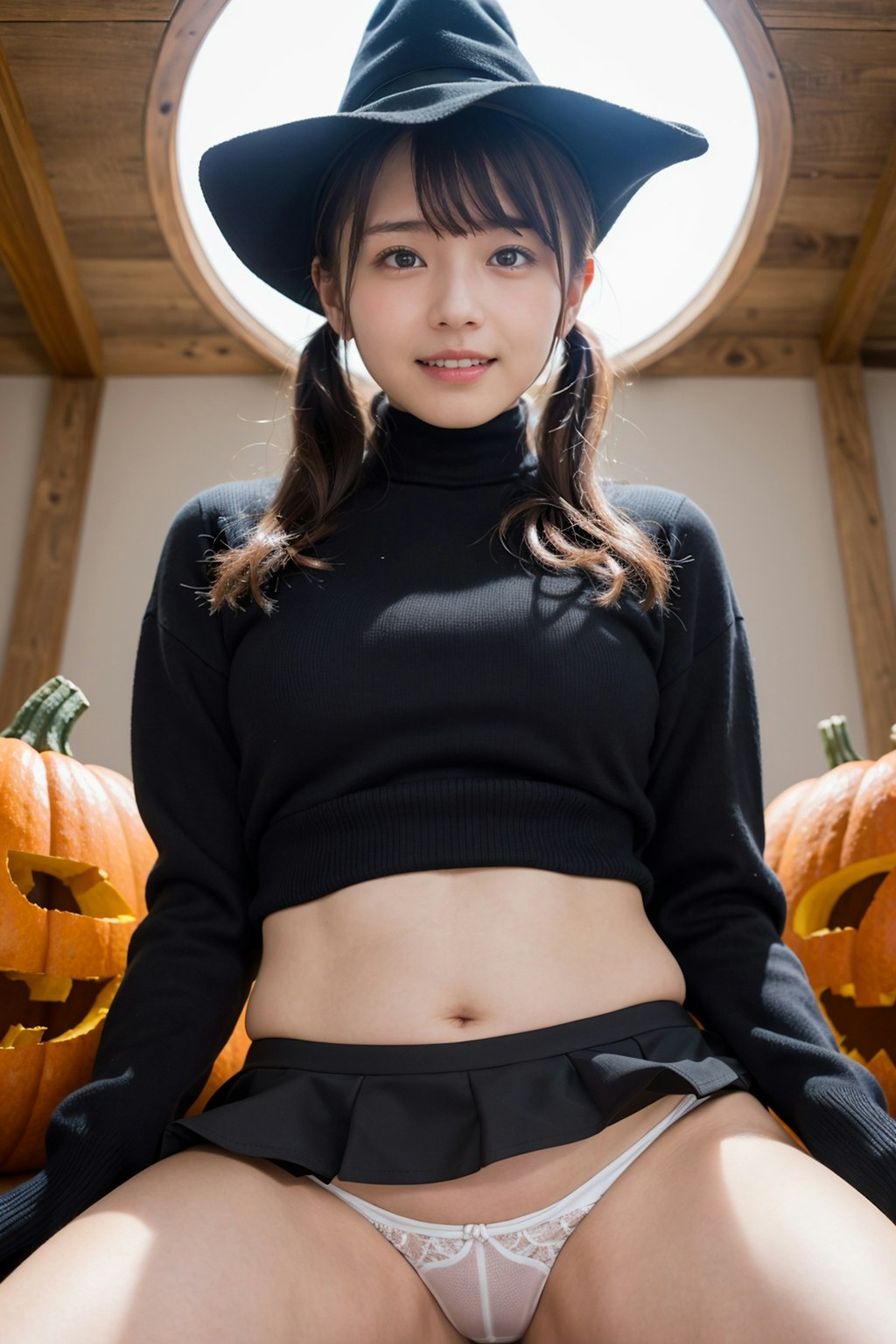 ハロウィンの女の子 4