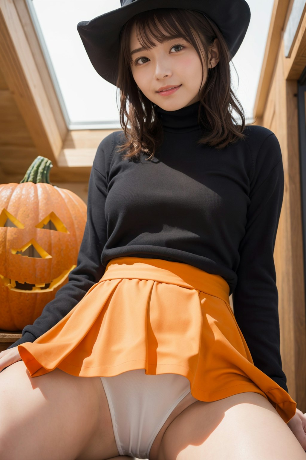 ハロウィンの女の子 4