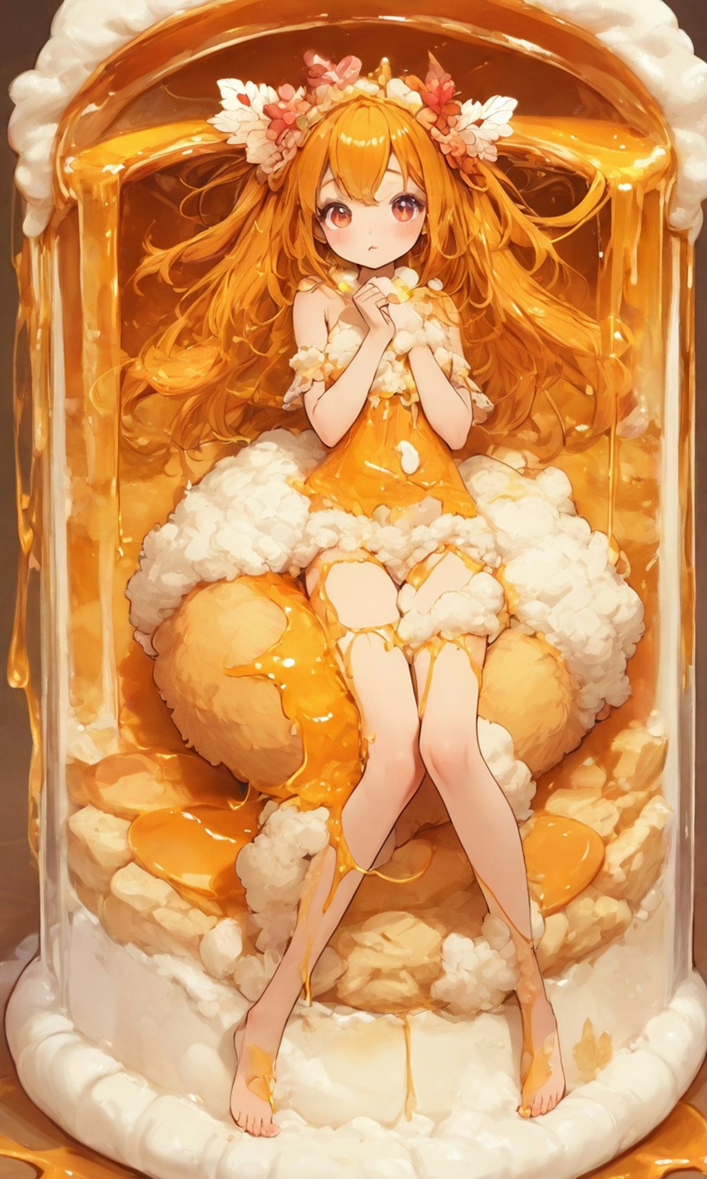 Personification of sweets