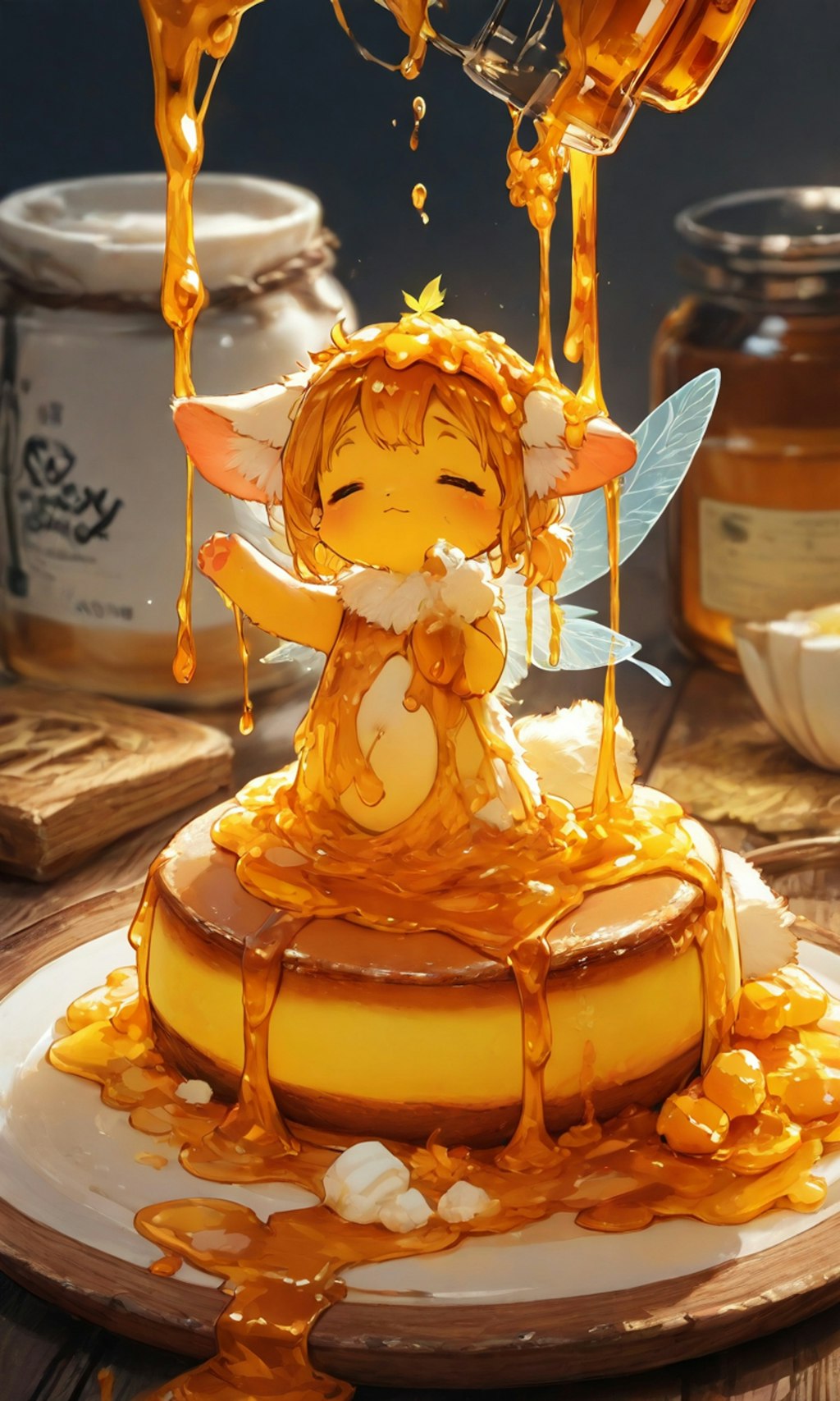 Personification of sweets