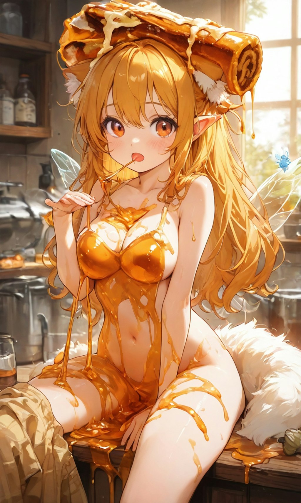 Personification of sweets