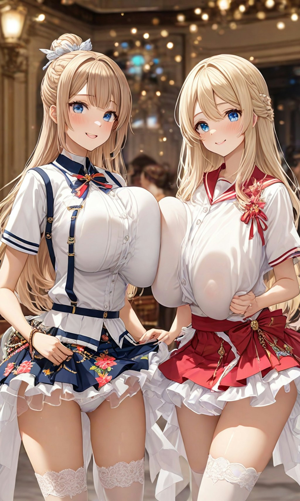 ぽろりとセーラー服と女子高校生と