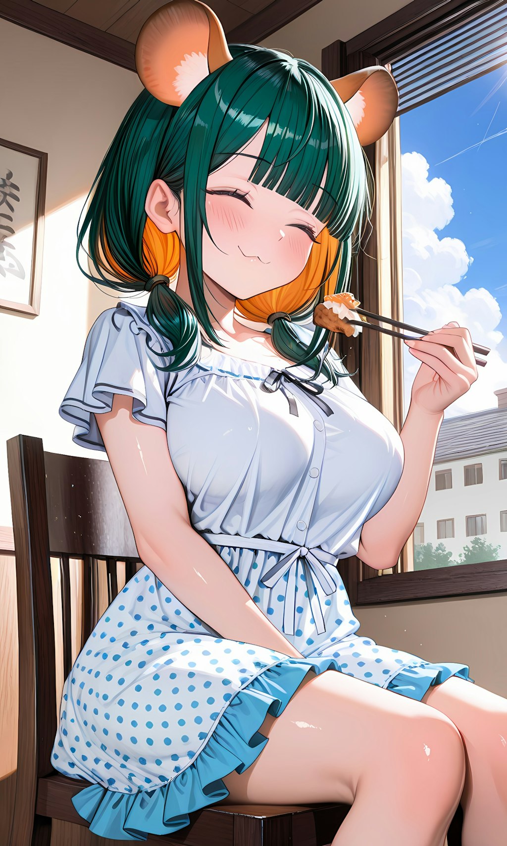 鰻重おひいれふっ♪(食べながら喋るのはやめましょう)
