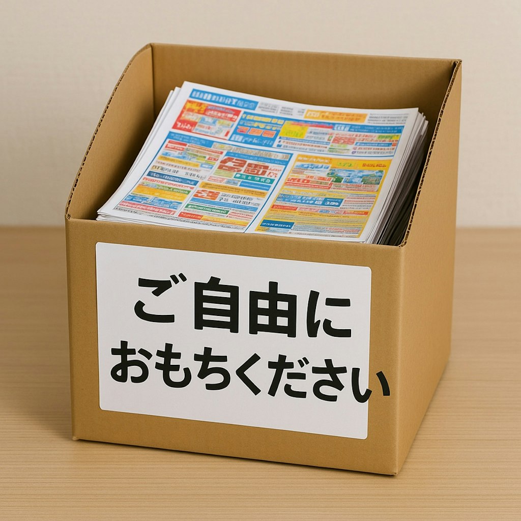 ご自由にー