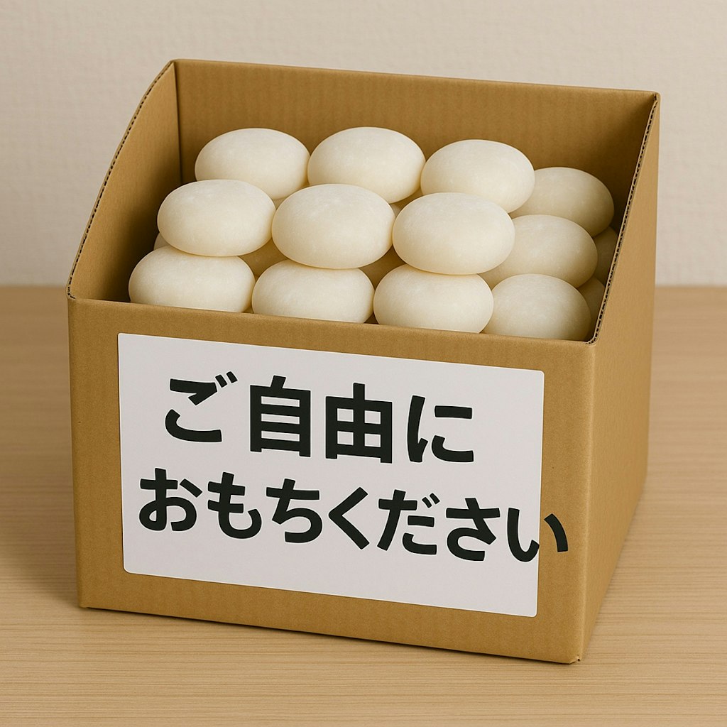 ご自由にー