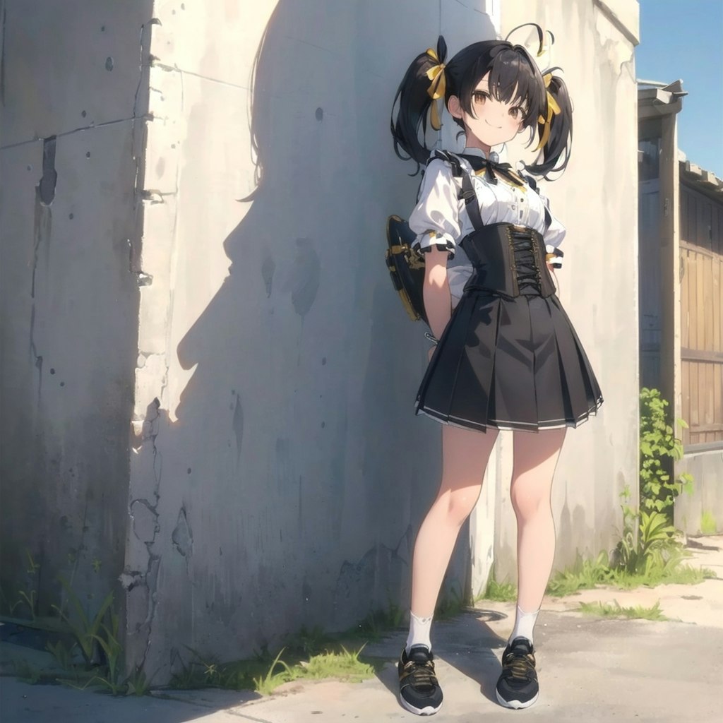 少女に呼ばれて付いて行った路地裏