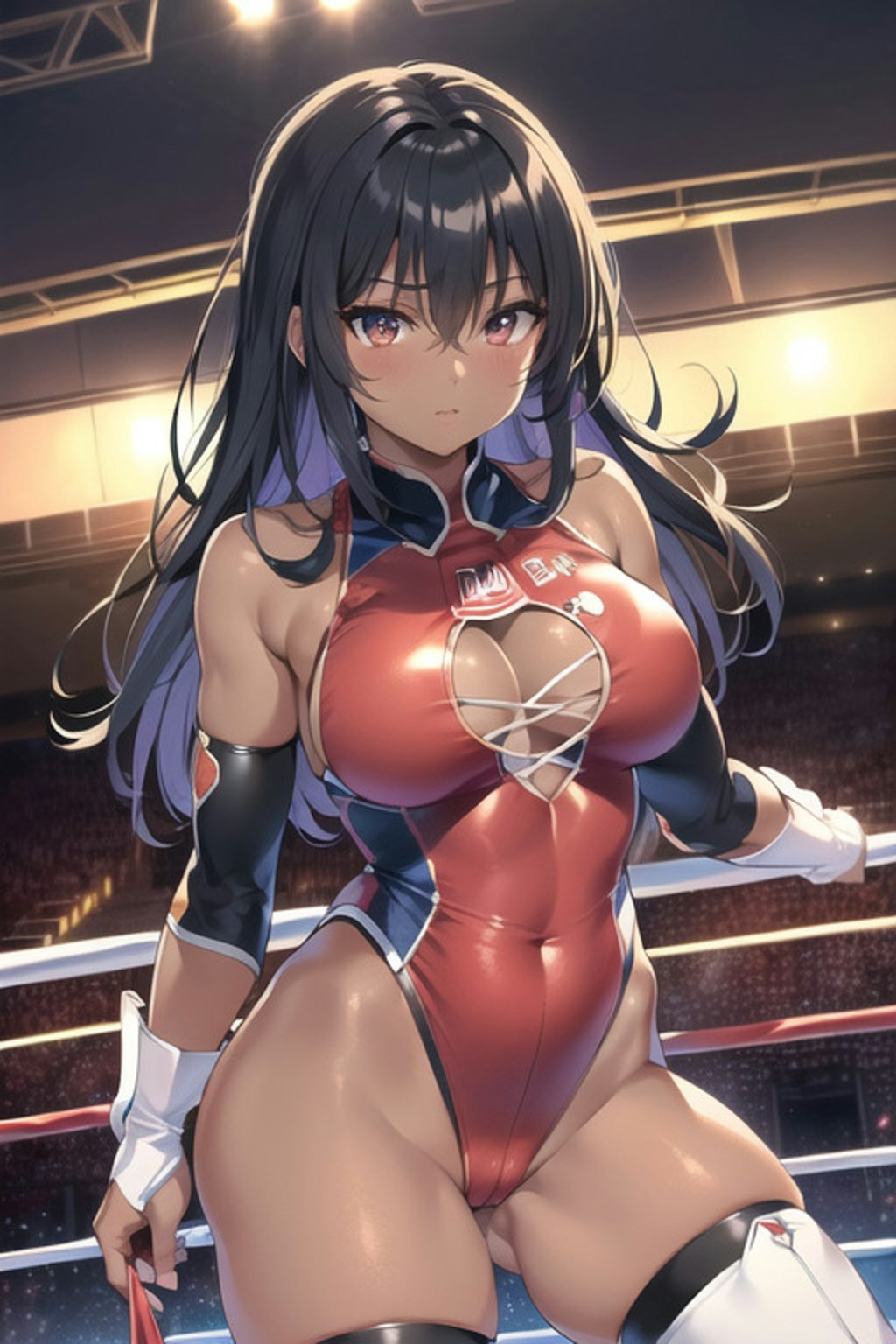 褐色女子プロレスラー