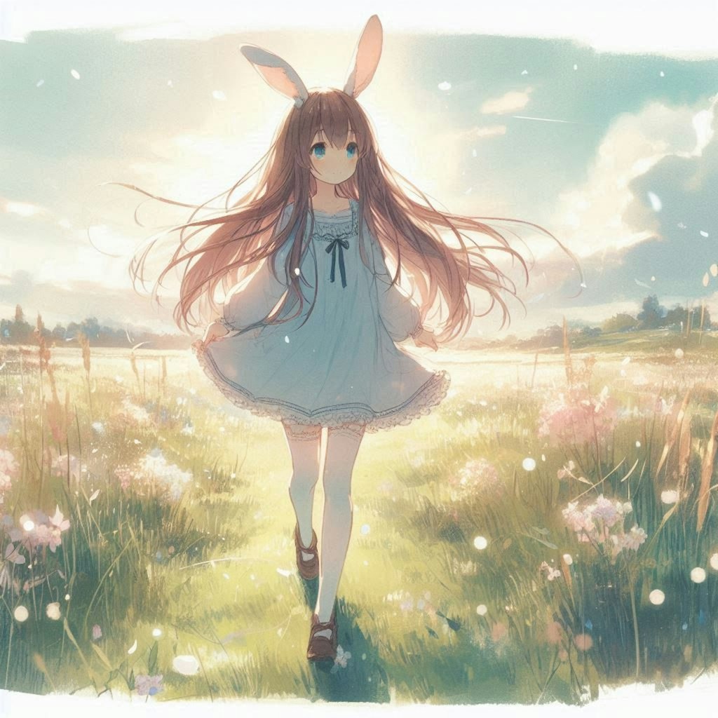うさ耳少女さん