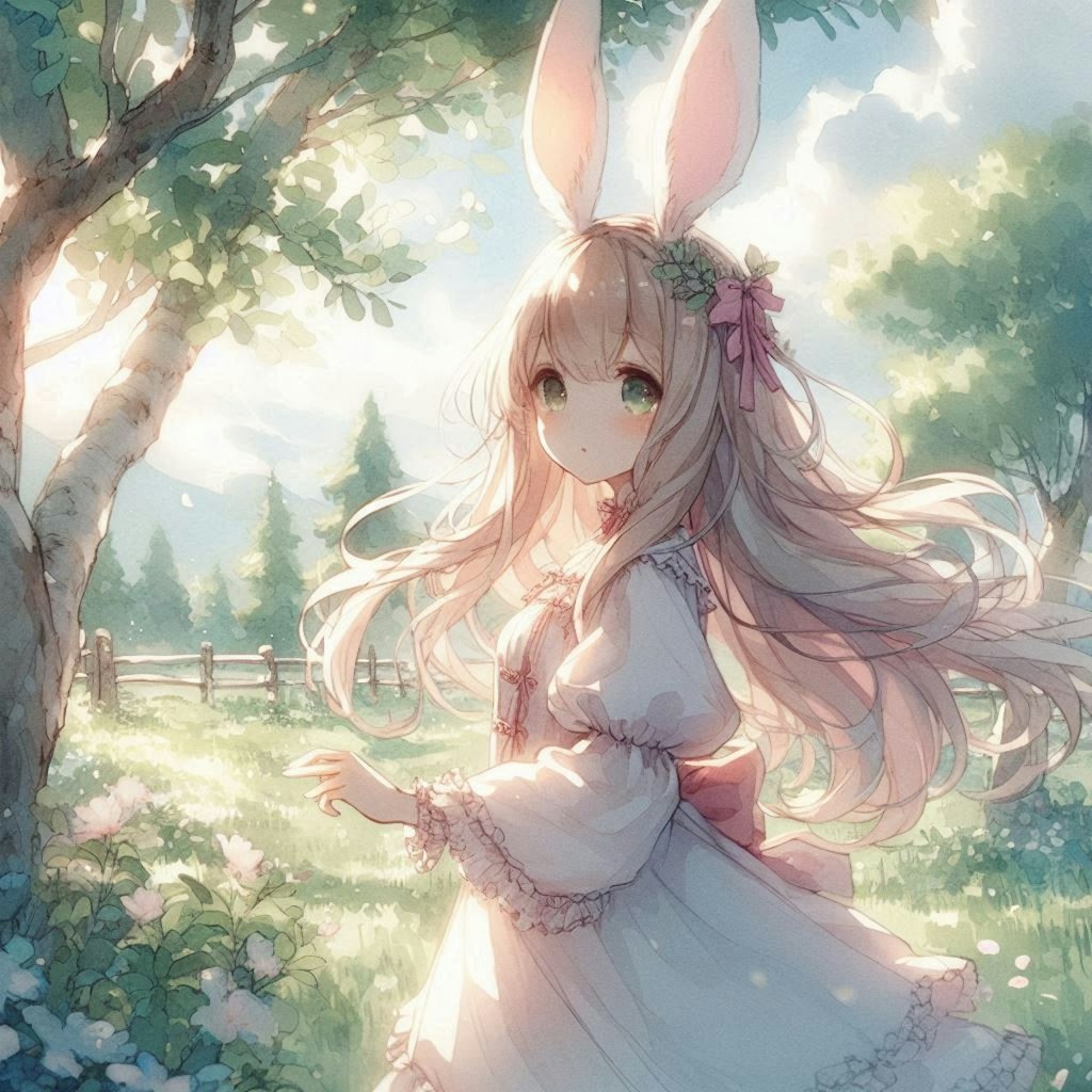 うさ耳少女さん