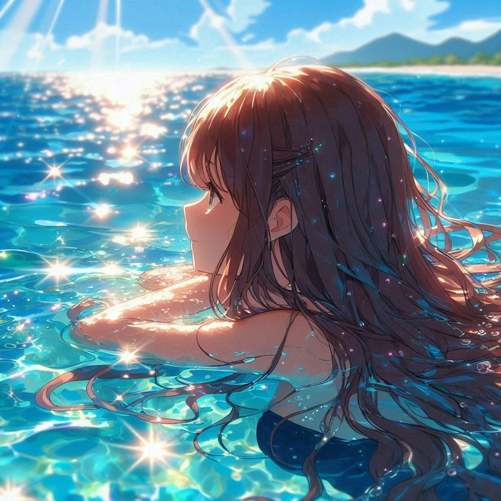 海、綺麗だね♪