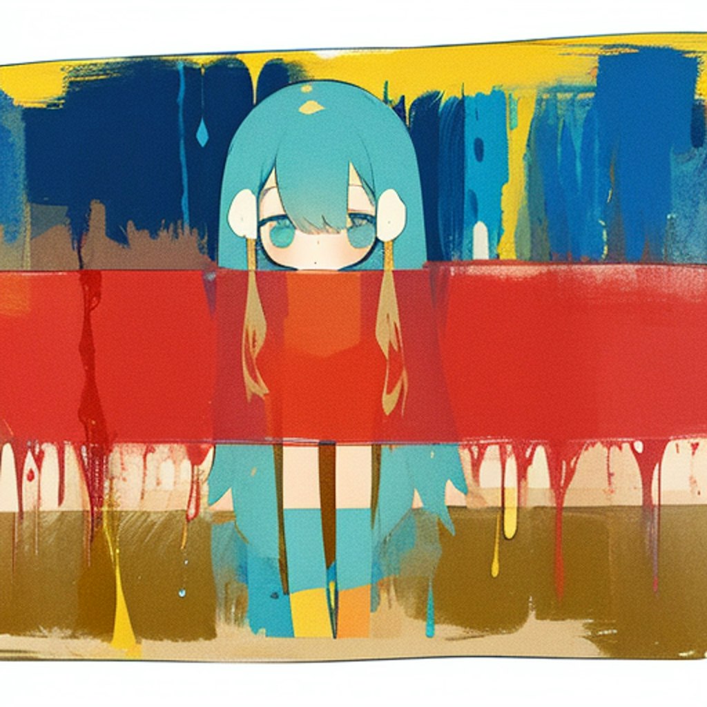 rothko girl習作集２