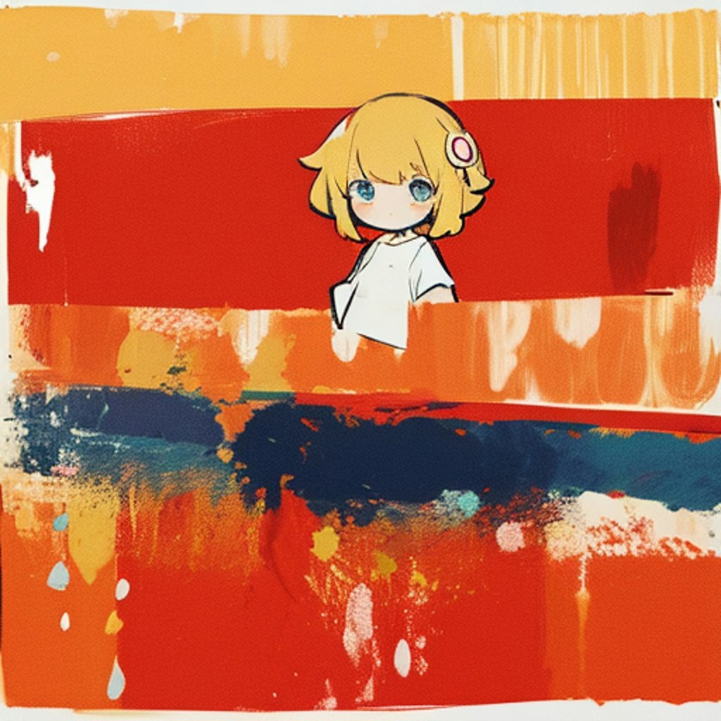 rothko girl習作集２