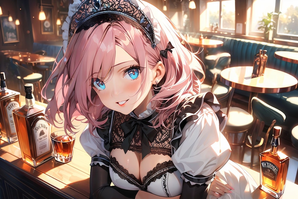 一杯飲んでいくよね？メイドbar