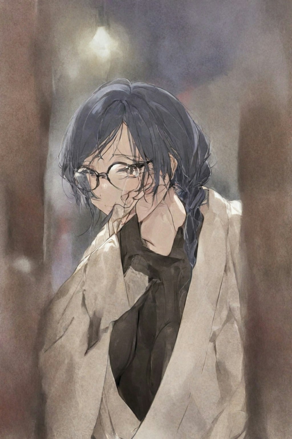 一語生成「glasses」