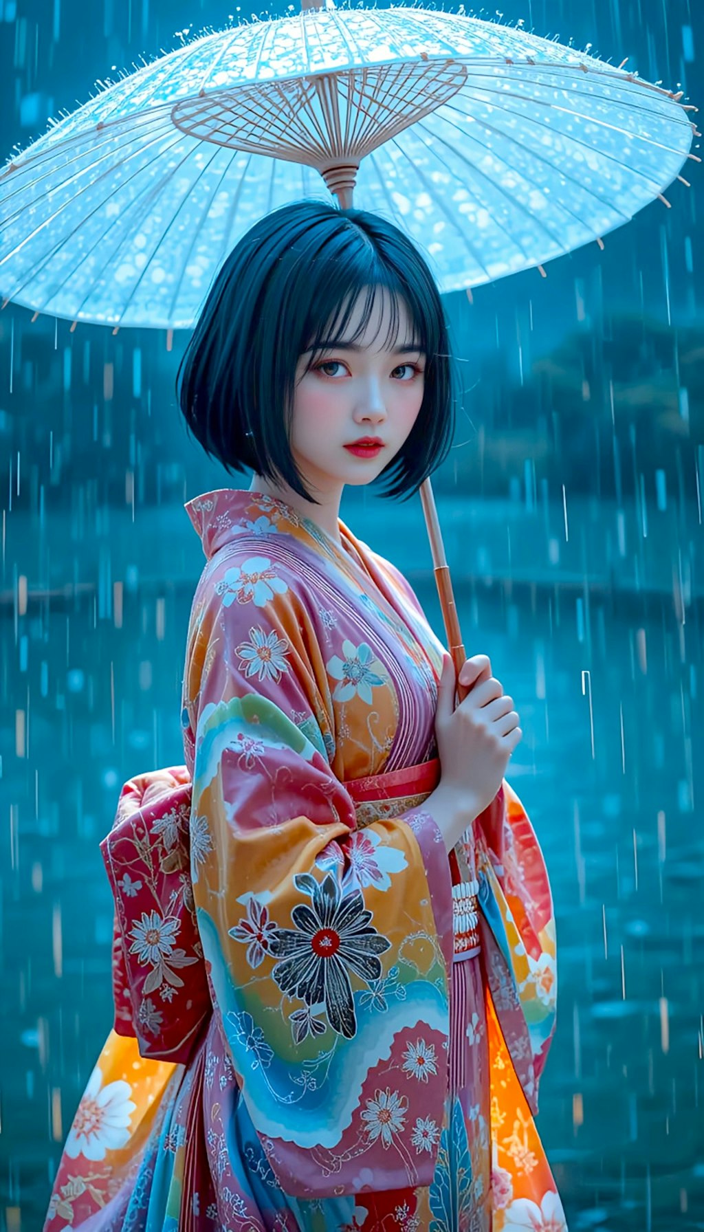 雨の日の君