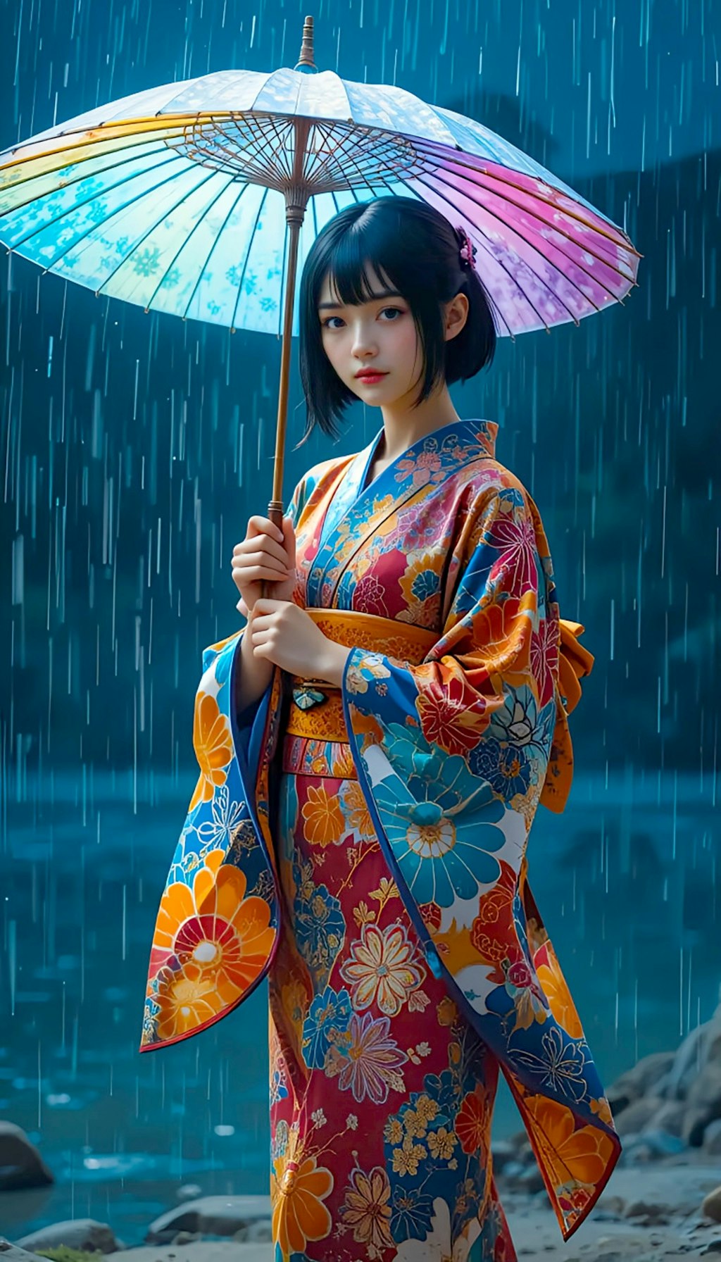 雨の日の君