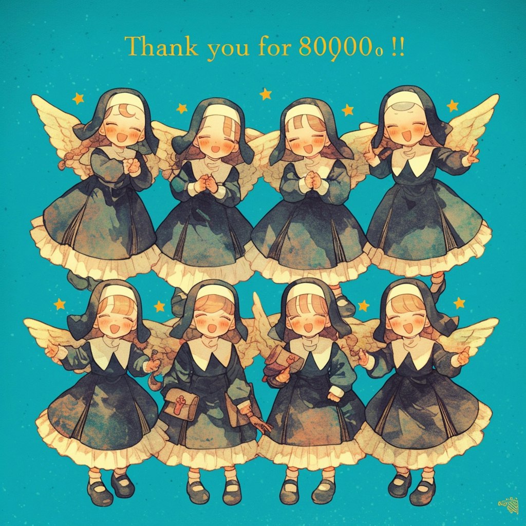 80000いいね！！ありがとう！！