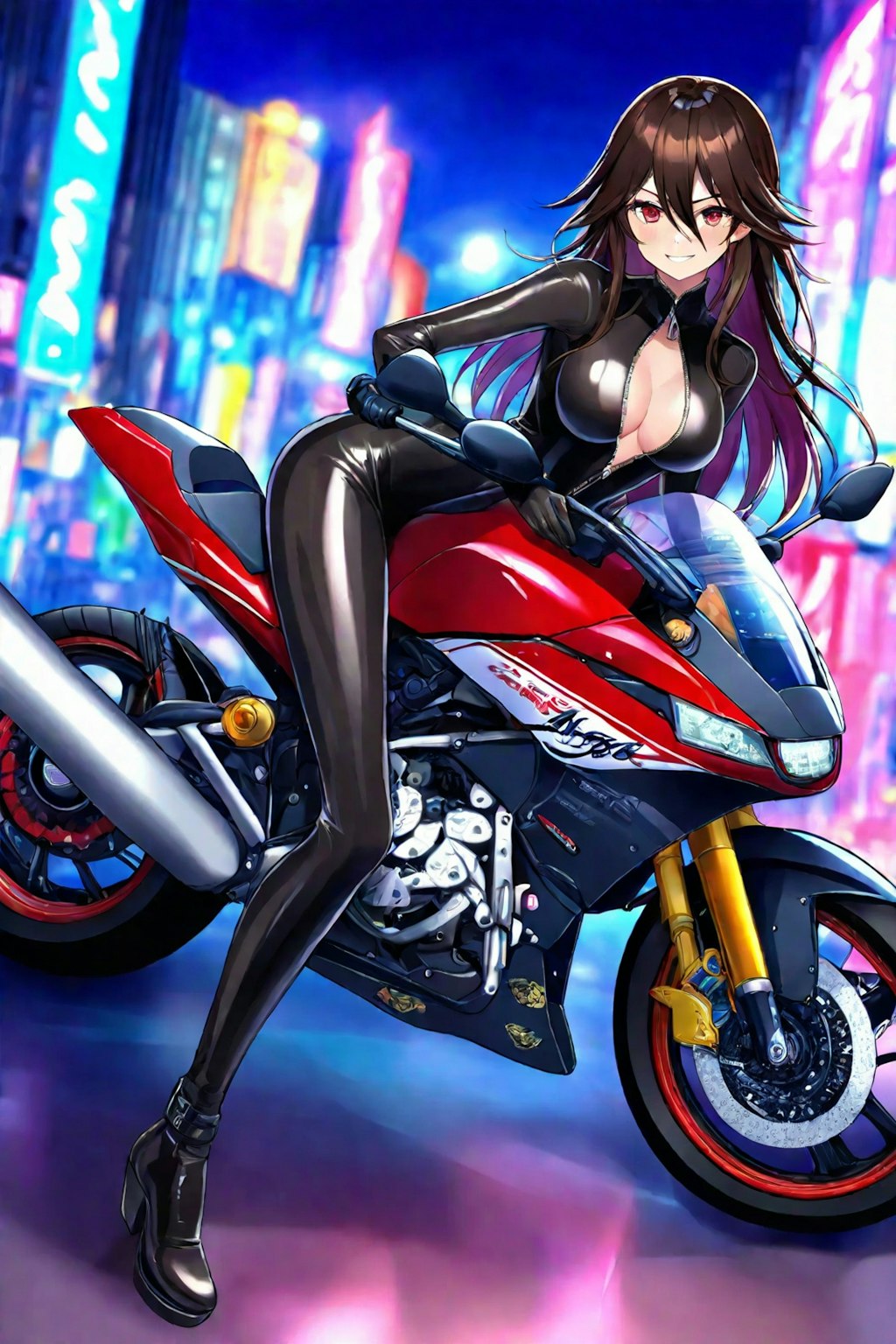 Cool female rider