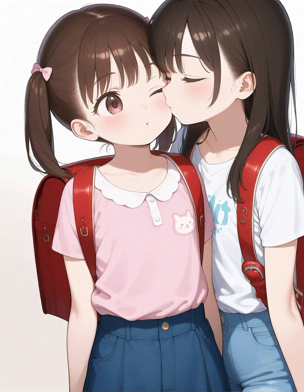 百合キス