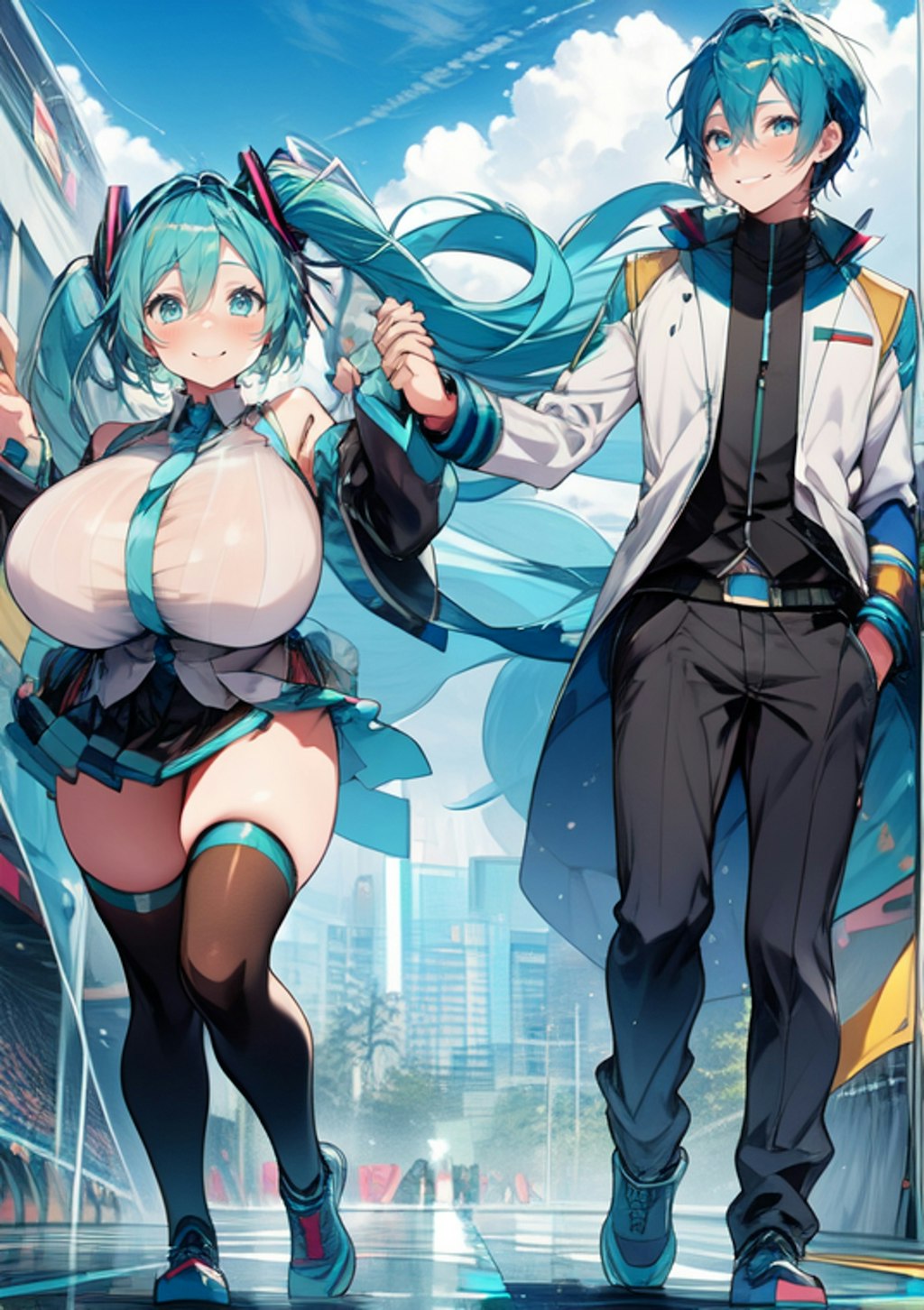 miku kaito Coupling