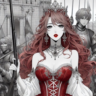 赤の姫様と銃士隊
