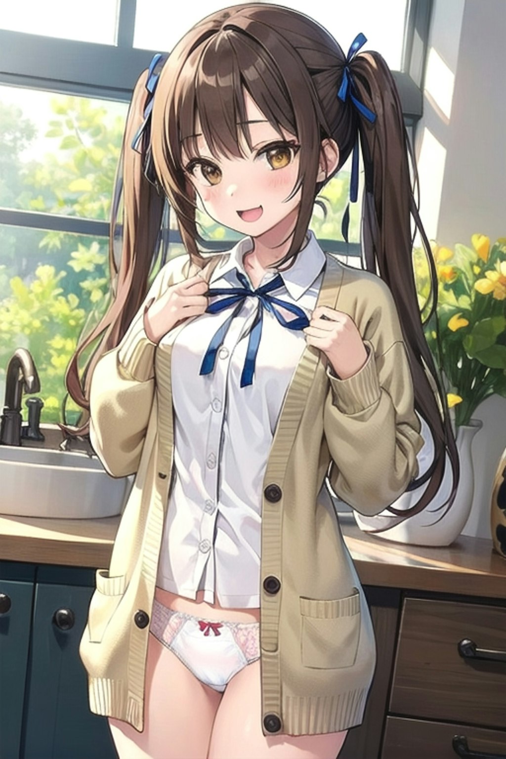 School twintails girl