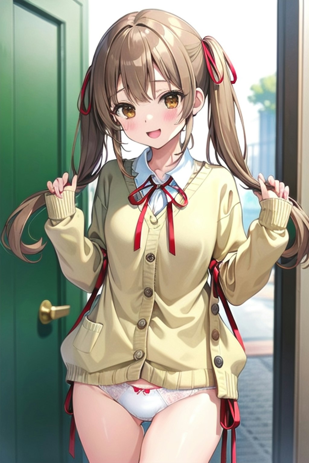 School twintails girl