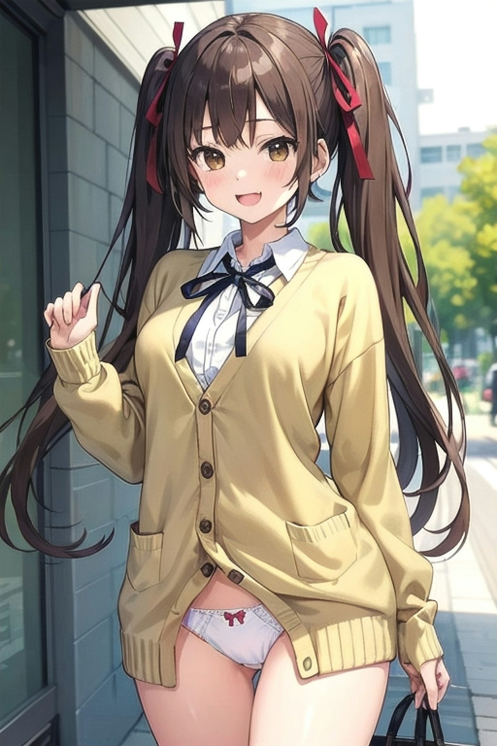 School twintails girl