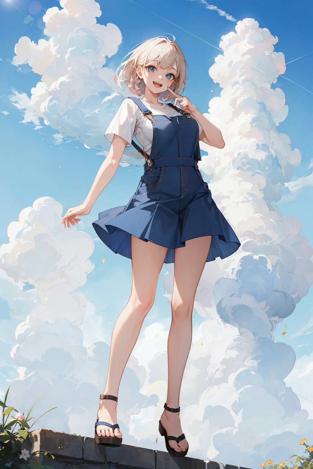 颯爽少女