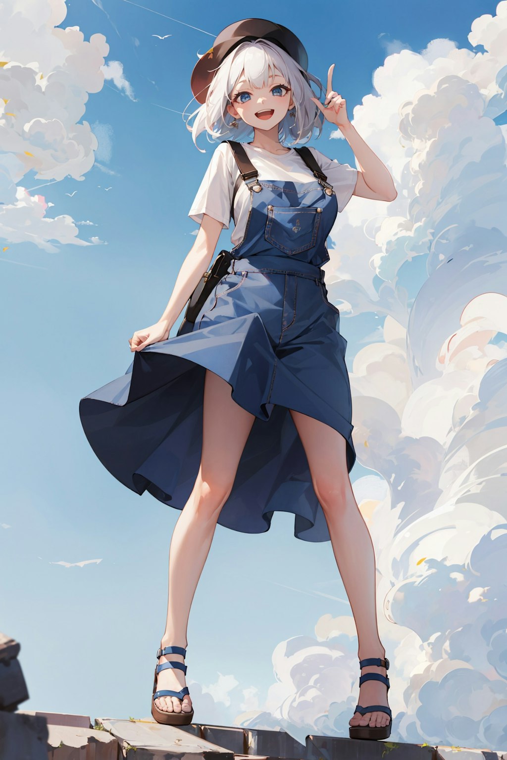 颯爽少女