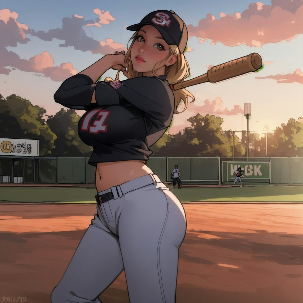 a baseball player