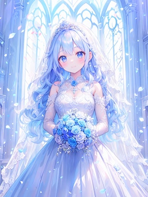 青薔薇の花嫁