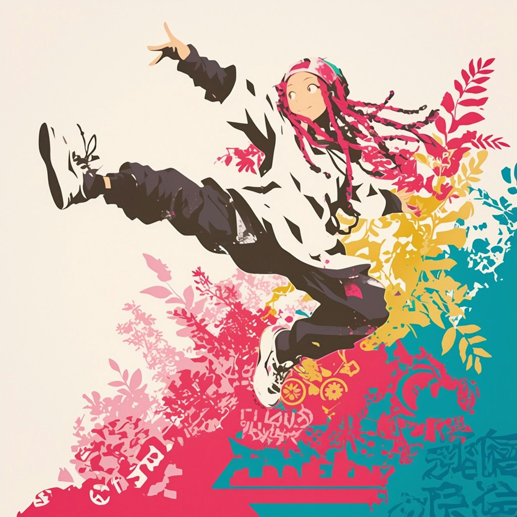 ペンキ塗りたて上ダンス