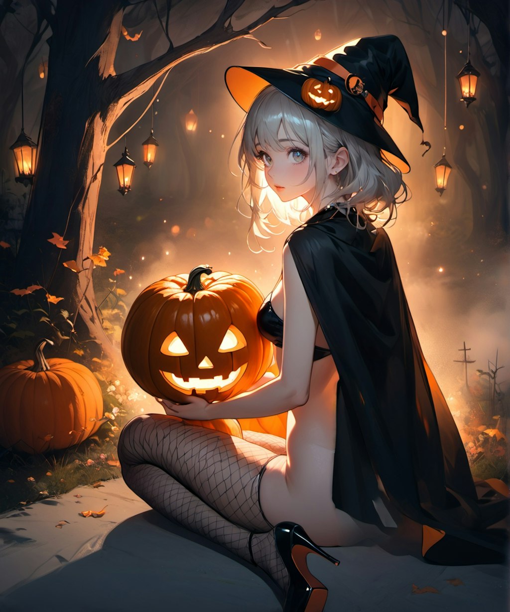 ハロウィンの森