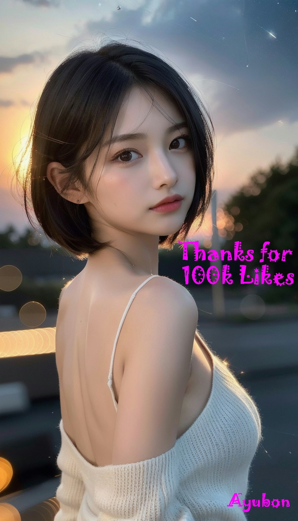 100,000いいね　ありがとうございます！