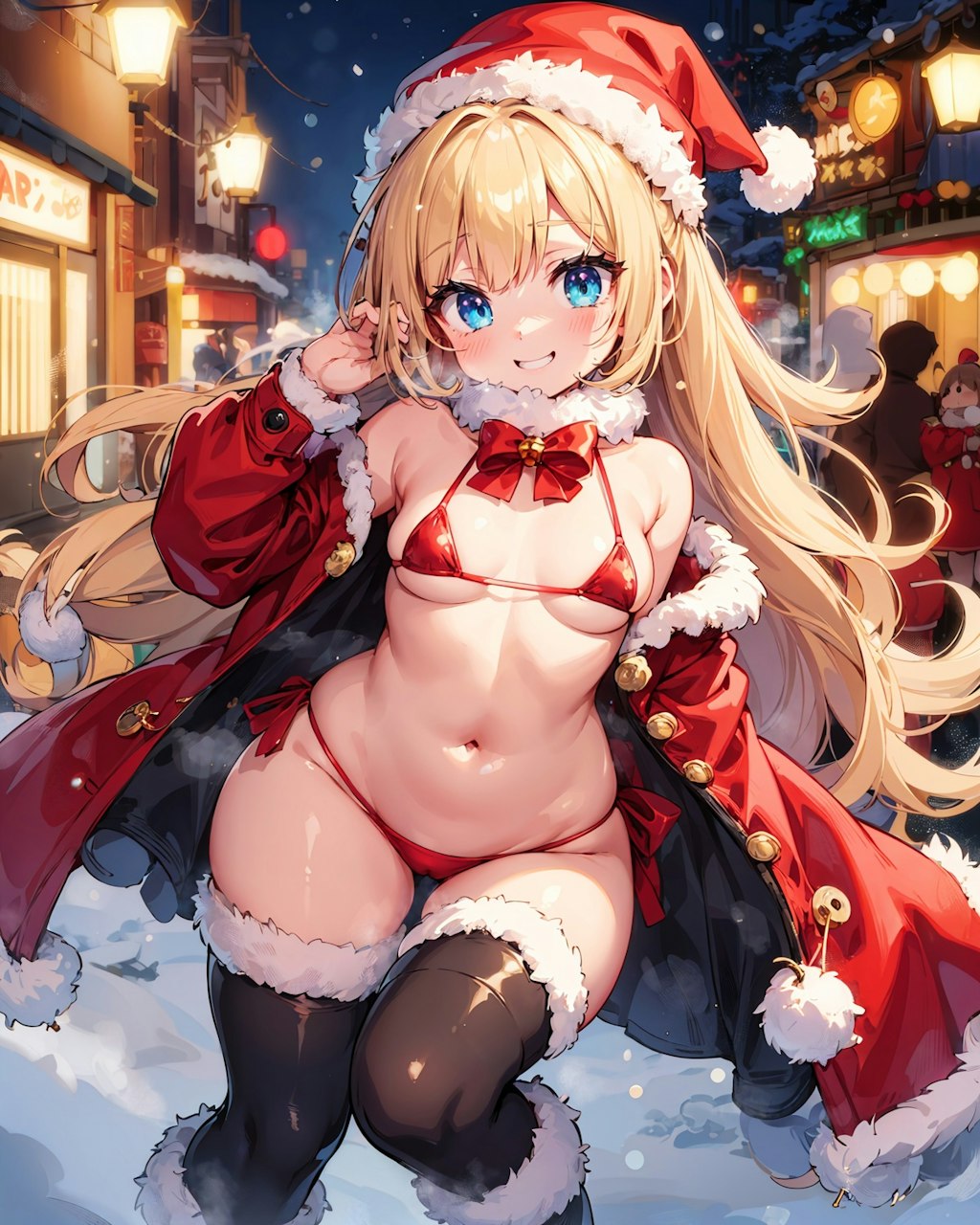 クリスマスのロリビキニ