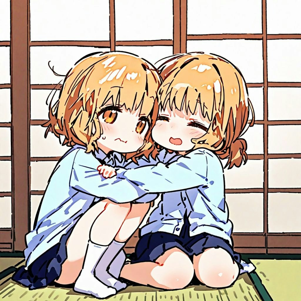 なかよし双子